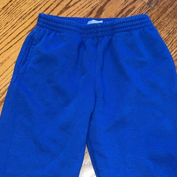 Adidas Boy’s Blue Joggers Size 6 - Picture 2 of 5